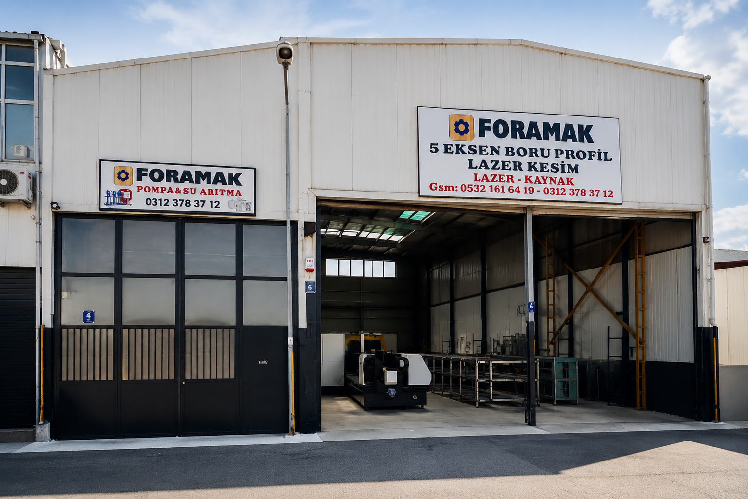 Foramak Makine İvedik OSB Üretim Tesisi